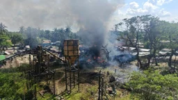 মিয়ানমারের রাখাইনে বিমান হামলা, নিহত ৩৩