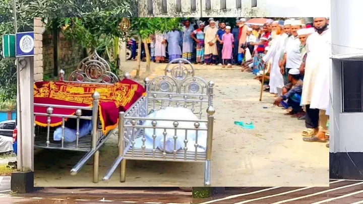 স্ত্রীর মৃত্যুর সাড়ে ৩ ঘণ্টা পর নামাজরত অবস্থায় প্রাণ গেল স্বামীর