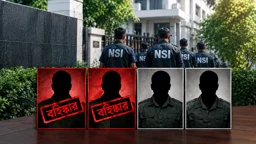 এনএসআইয়ের পালানো সেই ৪ কর্মকর্তার দুইজন বহিষ্কার