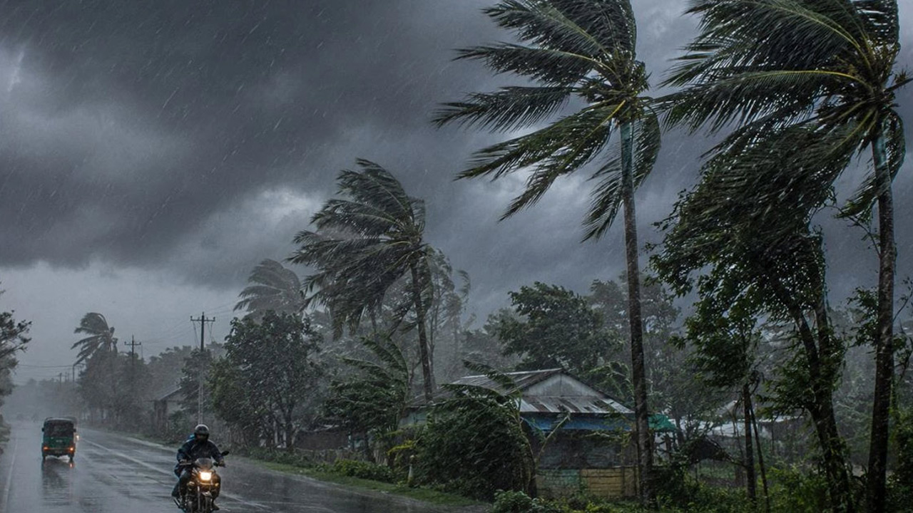 দুপুরের মধ্যে ৬০ কিমি বেগে ঝড়ের আভাস
