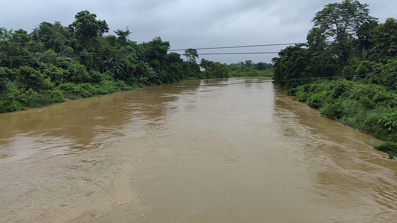 মৌলভীবাজারে ২৪ ঘণ্টায় ৯১ মিমি বৃষ্টিপাত, বাড়ছে নদীর পানি