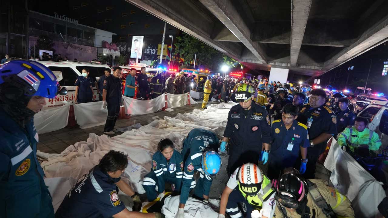 থাইল্যান্ডের রাজধানীতে ভয়াবহ অগ্নিকাণ্ড, নিহত ২৭