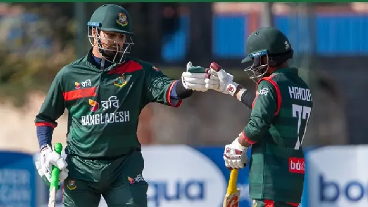 নাহিদের রেকর্ডের পরও ব্যাটিং ব্যর্থতায় বাংলাদেশের লজ্জার হার