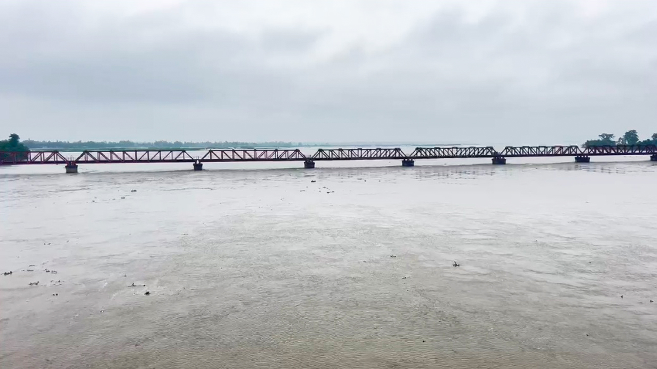 রংপুরে কমছে তিস্তার পানি