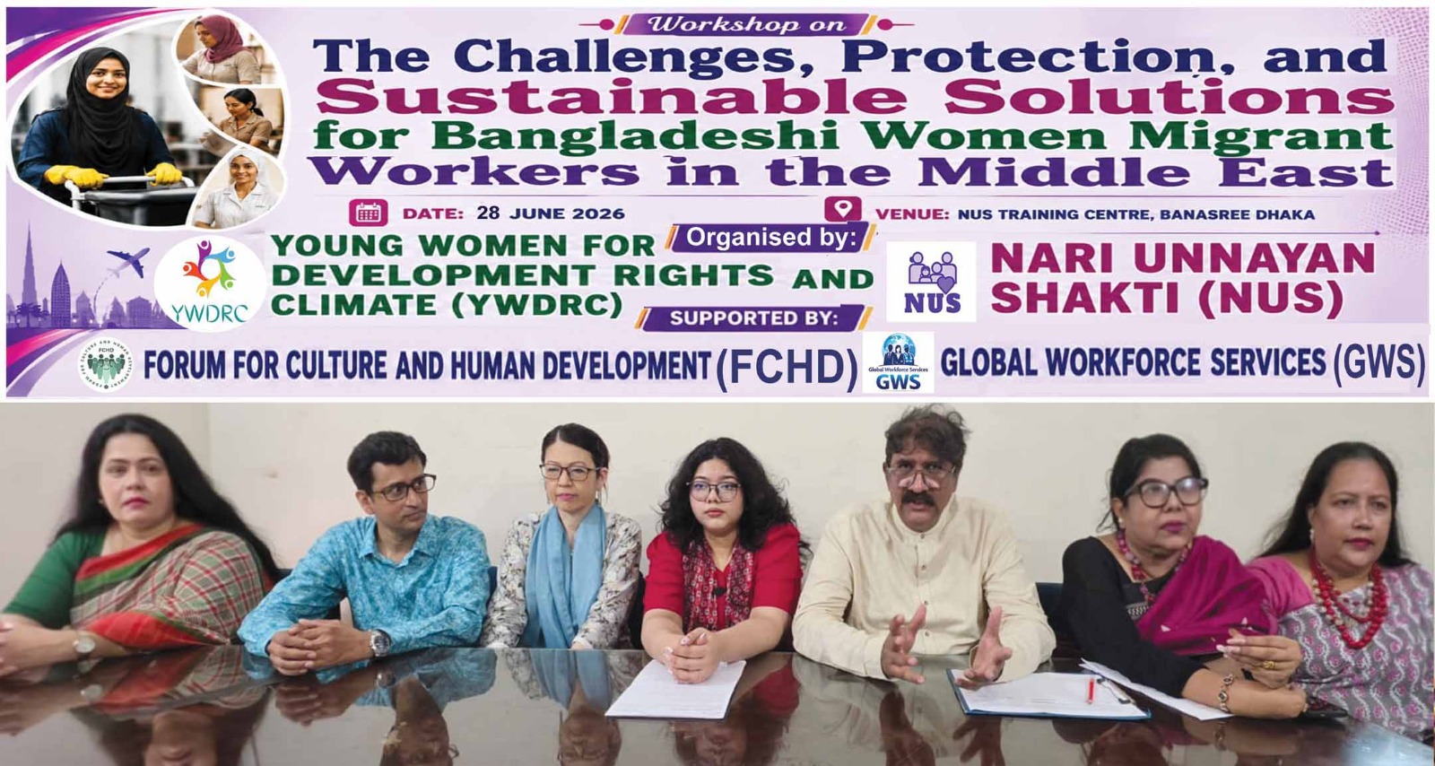 Workshop held on challenges of Bangladeshi women migrant workers