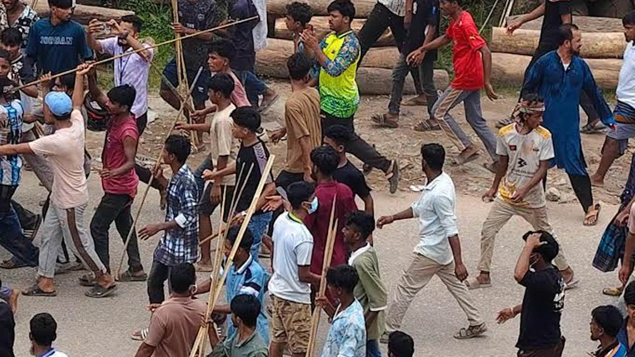 সুদের টাকা নিয়ে ব্রাহ্মণবাড়িয়ায় ফের সংঘর্ষ, আহত ২০