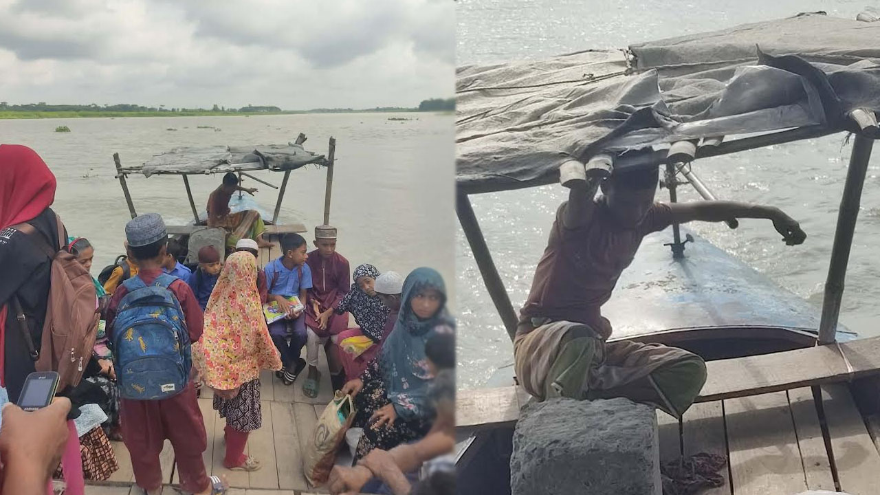 আড়িয়াল খাঁ নদে বসিরের জীবনসংগ্রাম