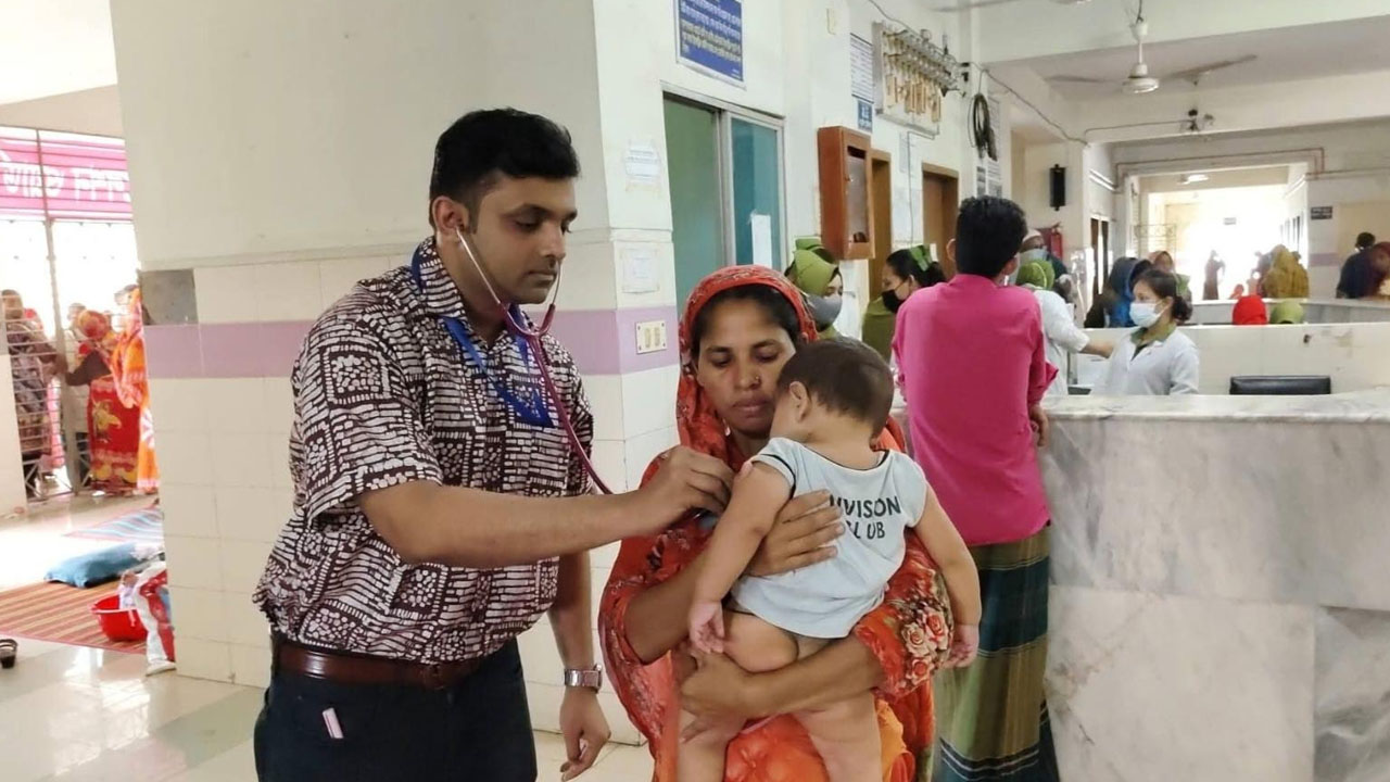 হামের উপসর্গে সাড়ে তিন মাসে মমেকে ৬০ শিশুর মৃত্যু