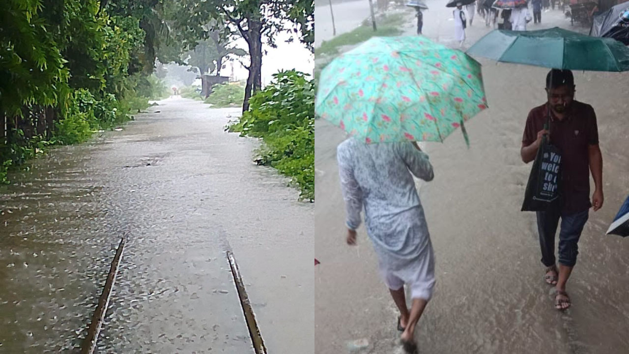 রেললাইনে পানি, ঢাকা-কক্সবাজার রুটে ট্রেন চলাচল বন্ধ