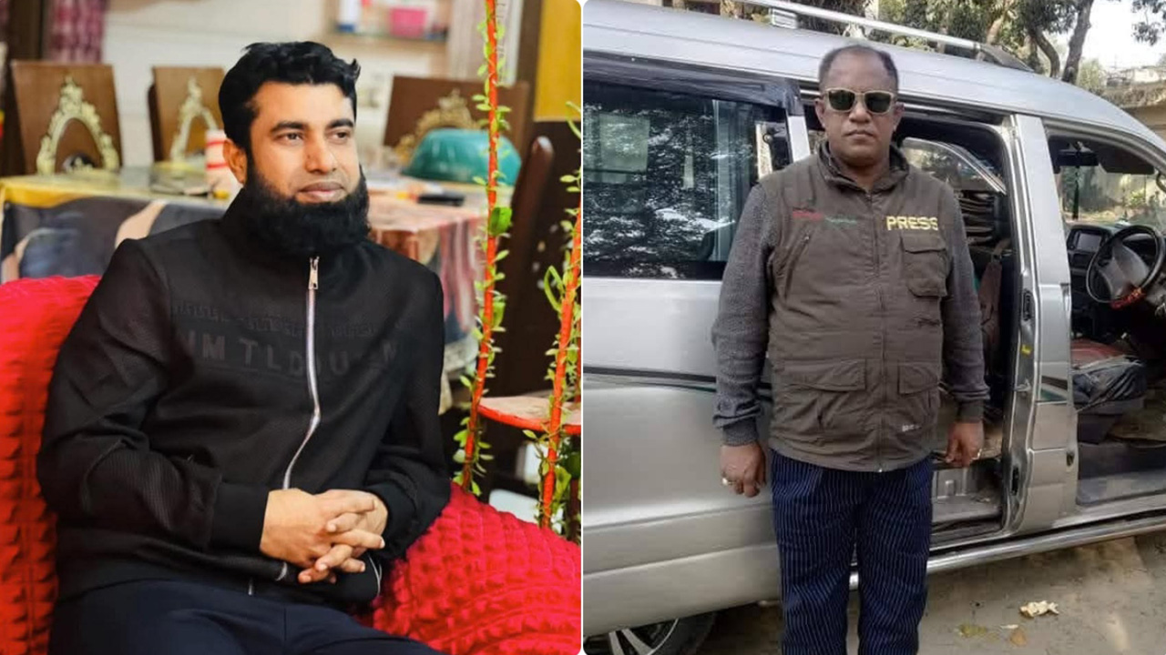 উত্তরায় বাসচাপায় প্রাণ গেল ২ সাংবাদিকের