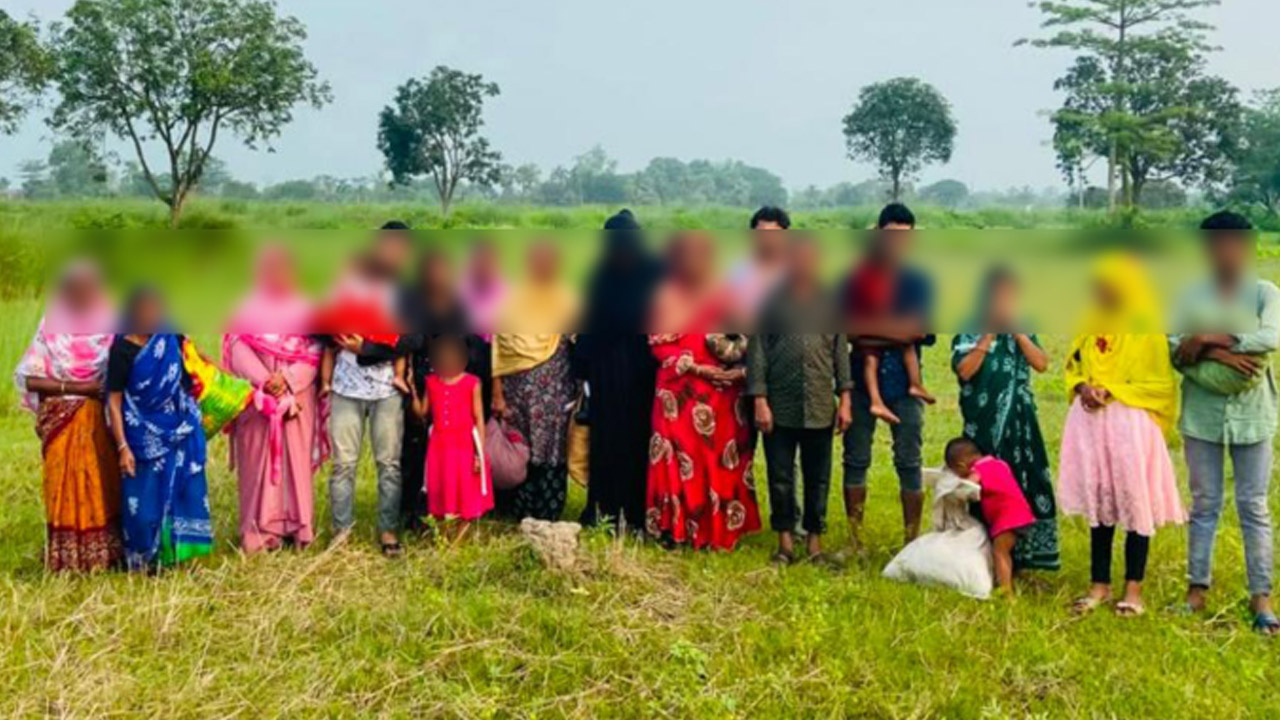 পুশইনে ব্যর্থ হওয়া ২০ জন। ছবি : এশিয়া পোস্ট