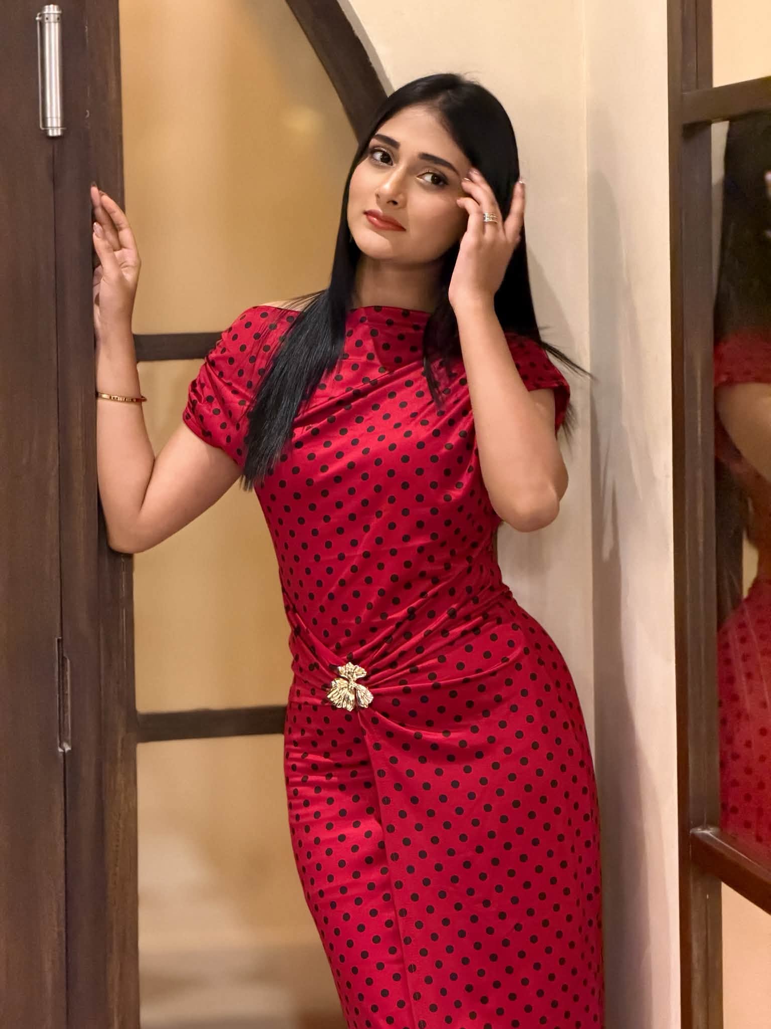 মালাইকা চৌধুরী। ছবি: অভিনেত্রীর ফেসবুক পেজ থেকে