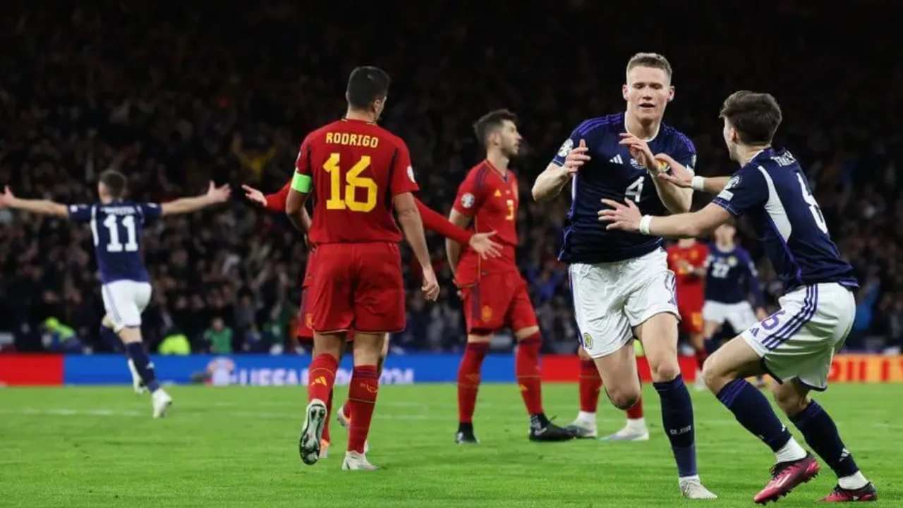 scotland was the last team to beat spain