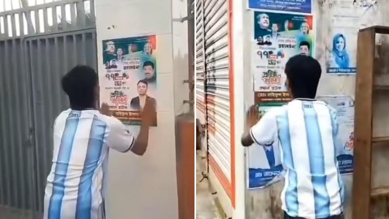 পুলিশ ফাঁড়িতে নিষিদ্ধ আওয়ামী লীগের প্রতিষ্ঠাবার্ষিকীর পোস্টার লাগানোর অভিযোগ