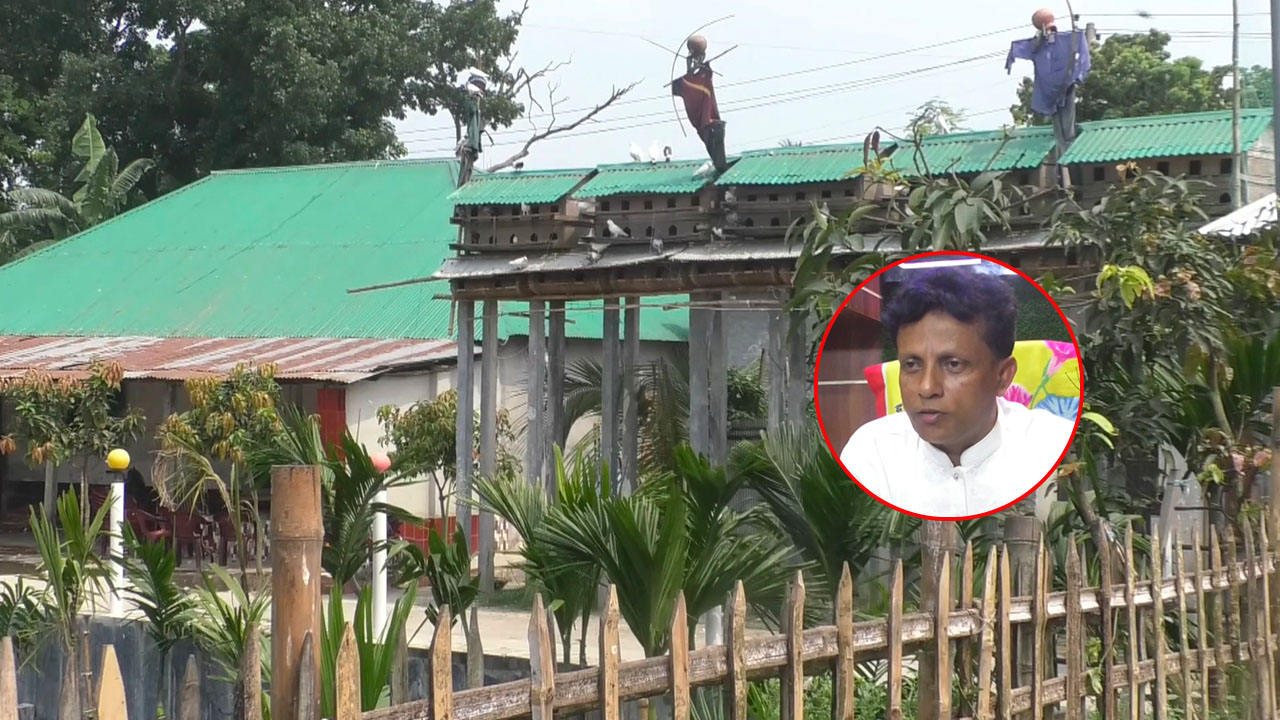 সরকারি জমি ও পুকুর দখল করে দোকান-পার্ক বানালেন ইউপি চেয়ারম্যান
