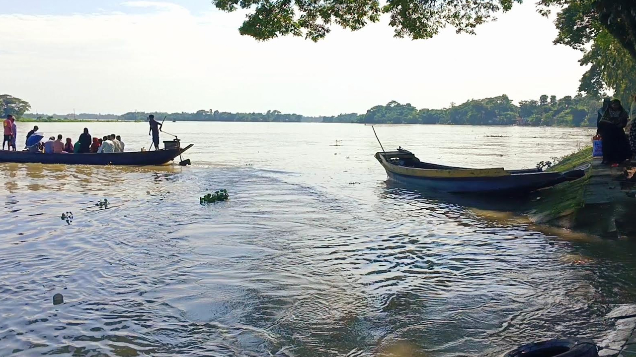 ভারী বৃষ্টিতে সুরমা ও কুশিয়ারার পানি বিপৎসীমার ওপরে