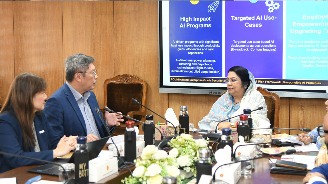 বিমানমন্ত্রীর সঙ্গে ইতালির রাষ্ট্রদূতের সাক্ষাৎ, ঢাকা-রোম ফ্লাইট বাড়ানোর আশ্বাস
