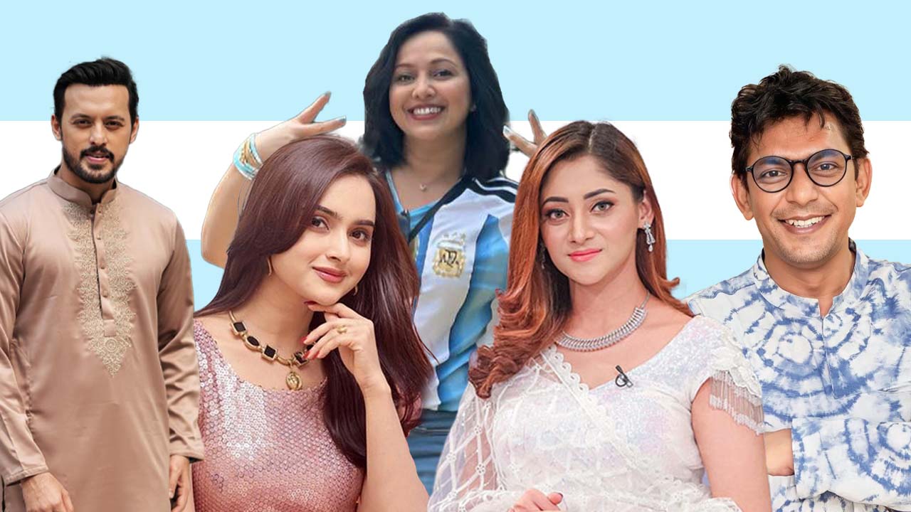 প্রিয় দলের জয়ে চঞ্চল-পূজা-নাদিয়ারা ভাসছেন আনন্দে