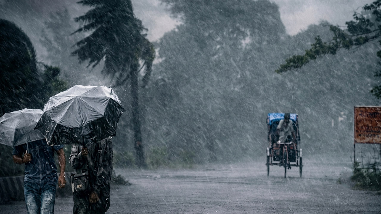 ধেয়ে আসছে শক্তিশালী বৃষ্টিবলয় ‘ধারা’