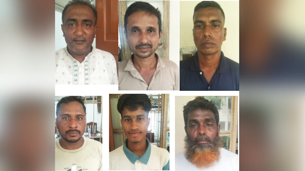 সাতক্ষীরায় ইউপি চেয়ারম্যানসহ আওয়ামী লীগের ছয় নেতাকর্মী গ্রেপ্তার