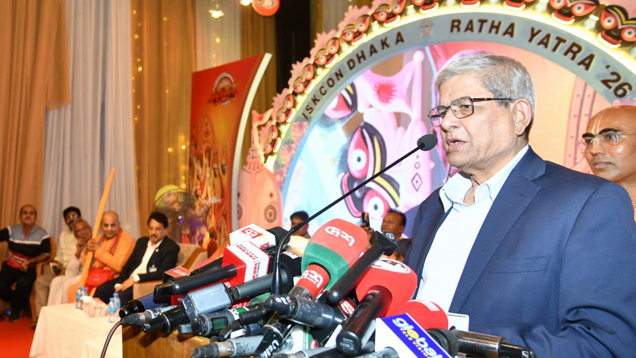 রথযাত্রা মহোৎসবের উদ্বোধন, সম্প্রীতি ও ঐক্যের আহ্বান স্থানীয় সরকারমন্ত্রীর