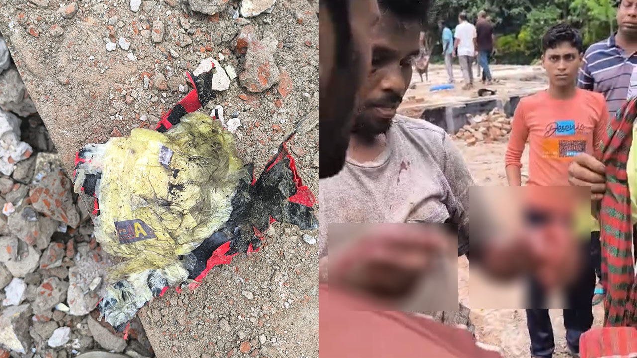 সংস্কার চলছিল কালিগঞ্জ থানা ভবনের, বিস্ফোরণে আহত দুই শ্রমিক