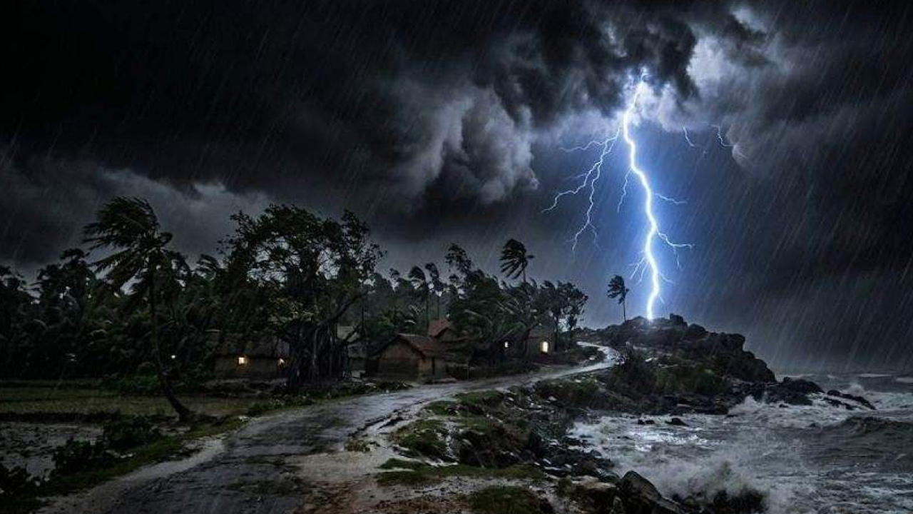 রাতের মধ্যে ১১ অঞ্চলে ঝড়ের আভাস