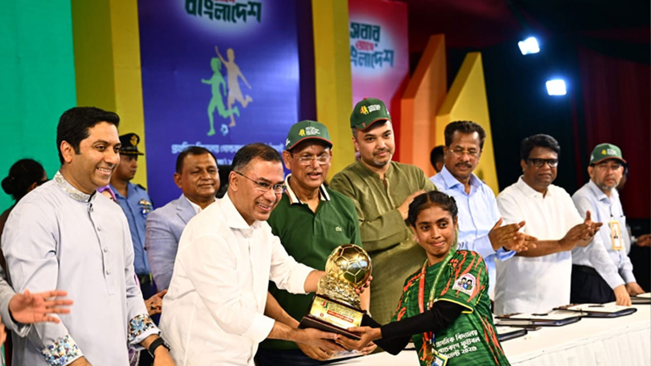 বাংলাদেশেই মেসি-রোনালদোর মতো খেলোয়াড় তৈরি হবে: প্রধানমন্ত্রী