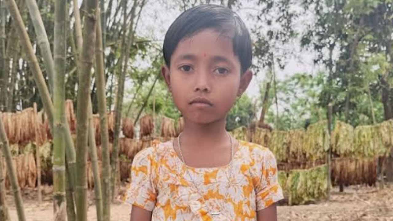 শিশু নন্দিনী কান্ত রায়। ছবি : সংগৃহীত