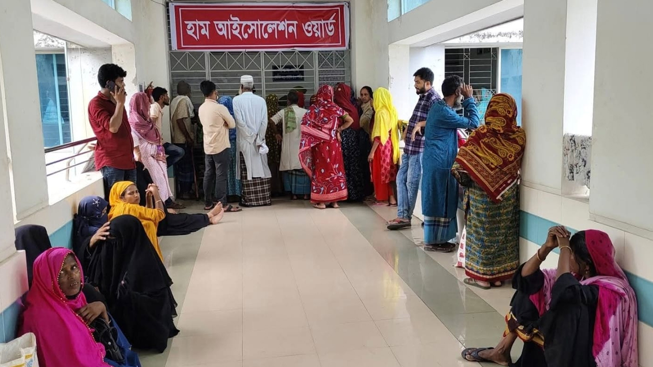 হামের উপসর্গ নিয়ে ময়মনসিংহে আরও এক শিশুর মৃত্যু, চিকিৎসাধীন ৯৯