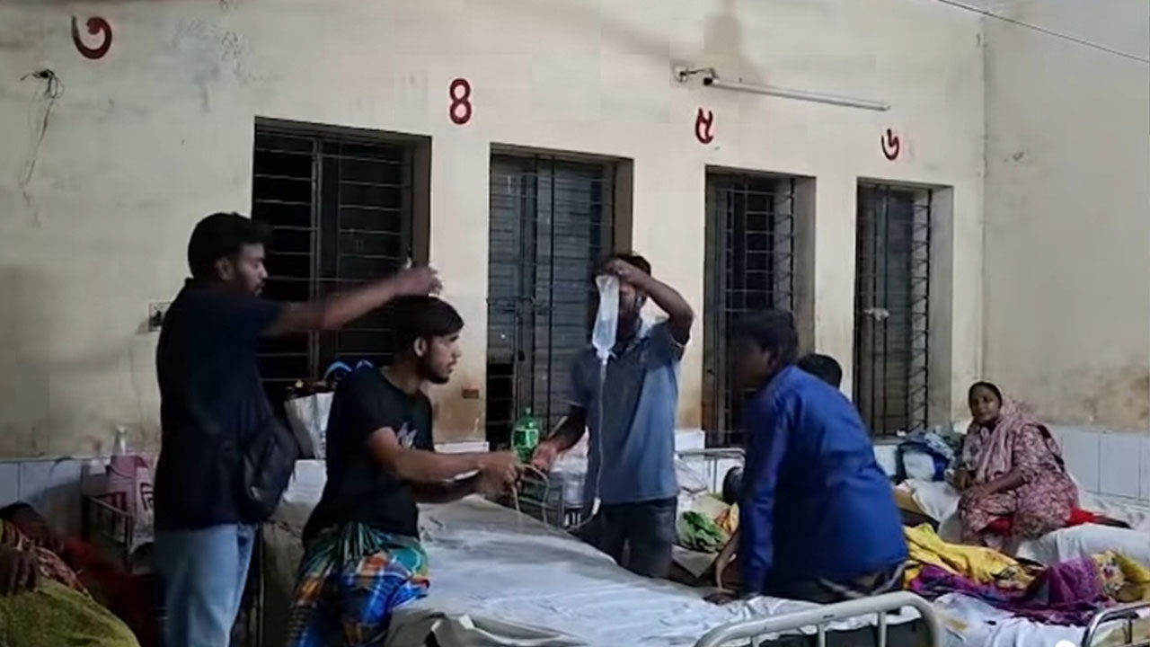 মাছ ধরতে গিয়ে খেলেন ছোবল, মরা সাপ নিয়ে হাসপাতালে যুবক