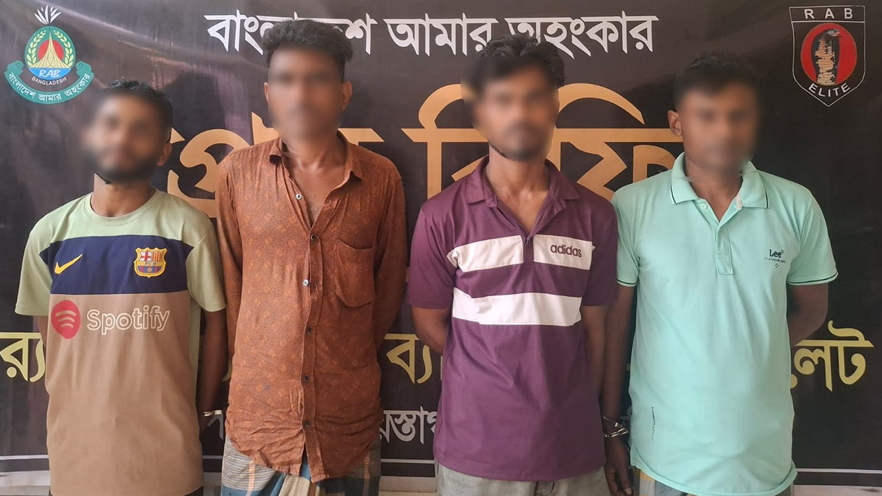 ২০ মামলার আসামি লাল মিয়াসহ সাত ডাকাত গ্রেপ্তার