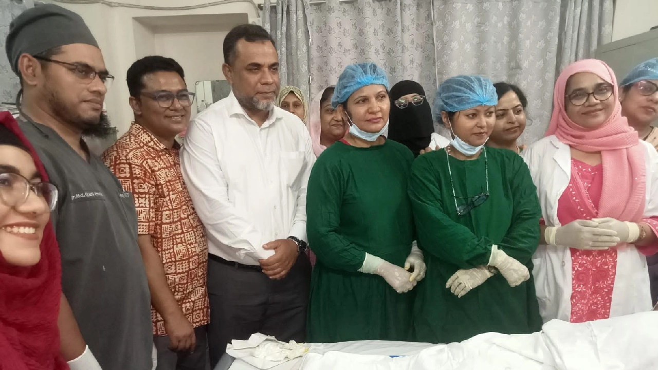 সরকারি হাসপাতালে প্রথমবার গর্ভের শিশুর শরীরে রক্ত সঞ্চালন