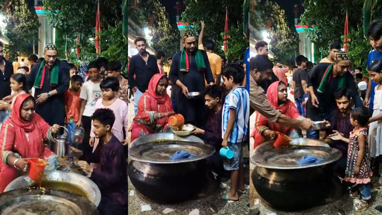 মহররম উপলক্ষে আইভীর বাসায় দোয়া ও নেওয়াজ বিতরণ