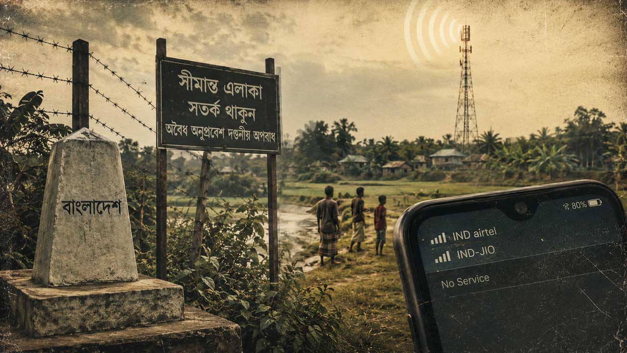 সীমান্তে কঠোর নজরদারির মধ্যেই ভারতীয় মোবাইলের রমরমা বাণিজ্য