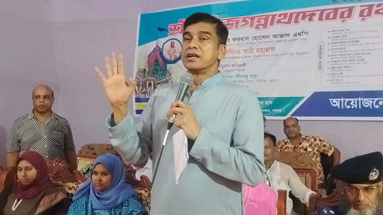 সনাতন ধর্মাবলম্বীরাও সমান সুযোগ পাবেন: পানিসম্পদ প্রতিমন্ত্রী