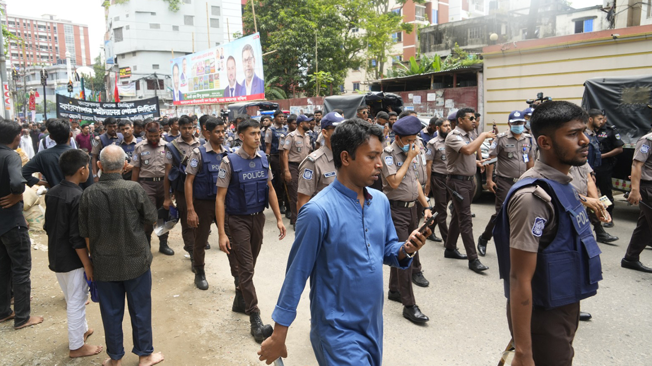 ডিএমপির কঠোর নিরাপত্তায় সম্পন্ন হলো তাজিয়া মিছিল
