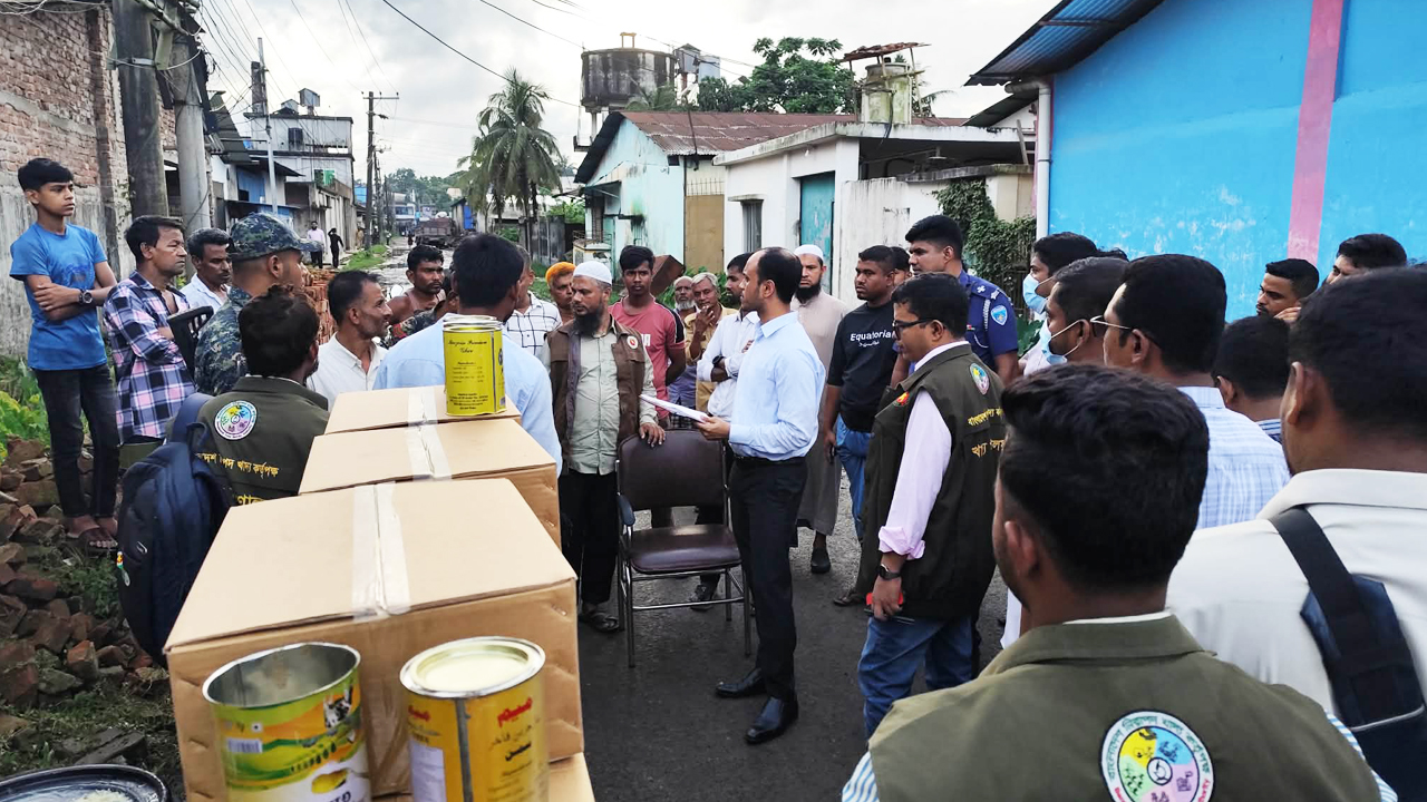 লক্ষ্মীপুরে নকল ঘি উৎপাদন, তিন লাখ টাকা জরিমানা