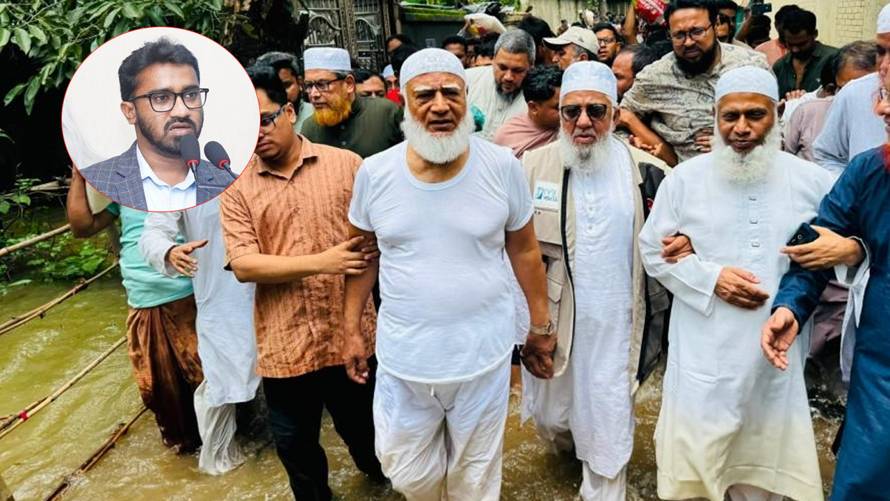 জামায়াত আমিরের সফরকে ‘ভাইরাল রোগ’ আখ্যা রাশেদ খানের