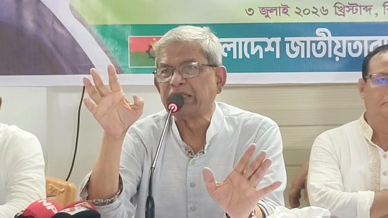 জামায়াত শরিয়াহ রাষ্ট্র চায়, যা দেশের মানুষের সঙ্গে যায় না: মির্জা ফখরুল