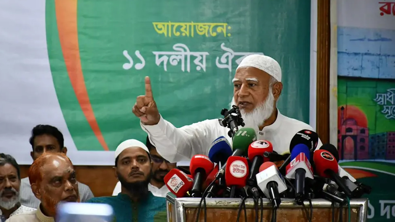 ভোটে হারানোর ষড়যন্ত্রে অন্তর্বর্তী সরকারও লিপ্ত ছিল: জামায়াত আমির