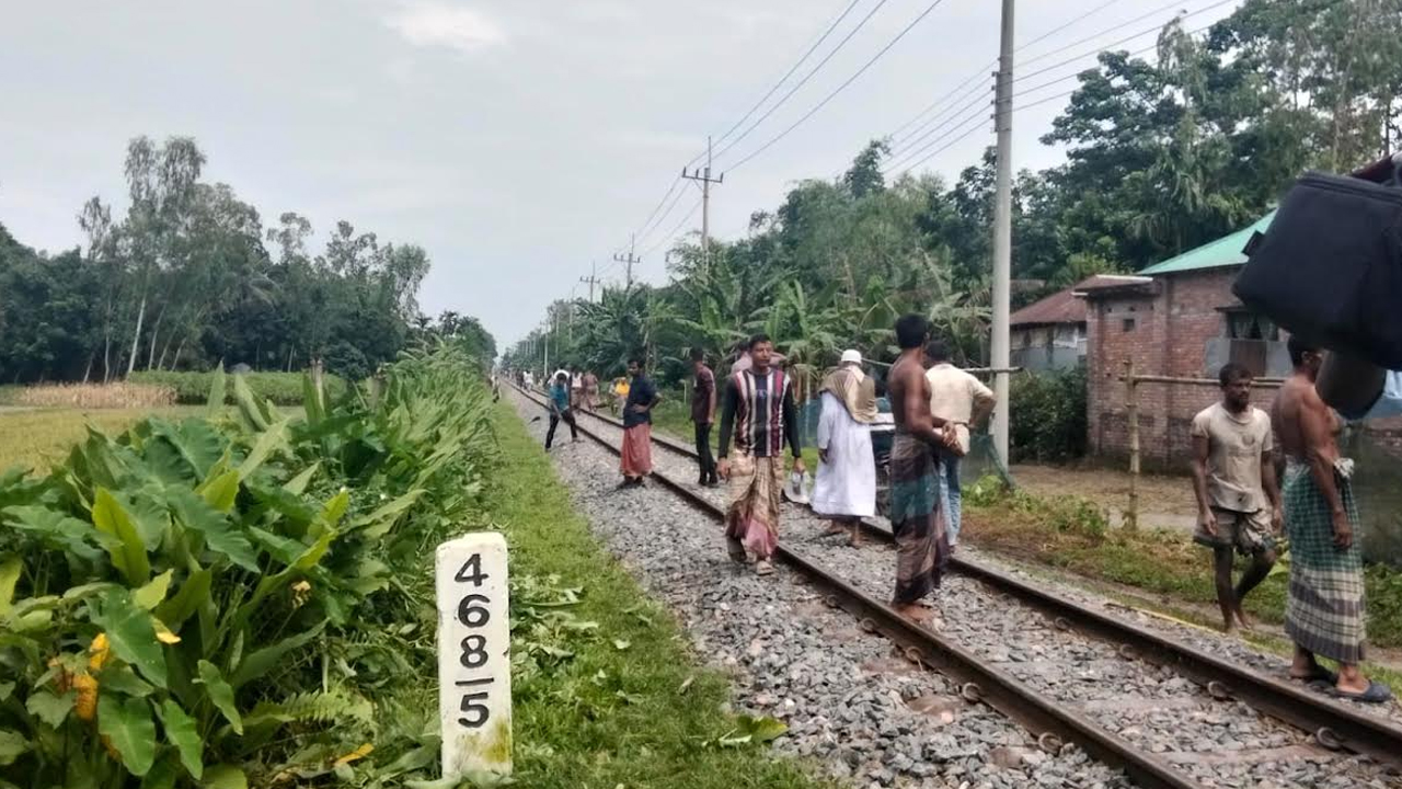 ছাগল বাঁচাতে গিয়ে ট্রেনের ধাক্কায় প্রাণ গেল গৃহবধূর