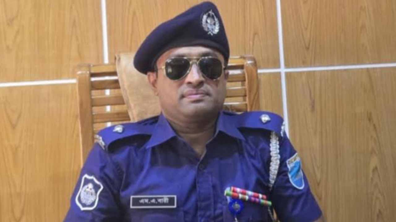 উদ্ধার করা গাঁজা বিক্রির অভিযোগে থানার ওসি প্রত্যাহার