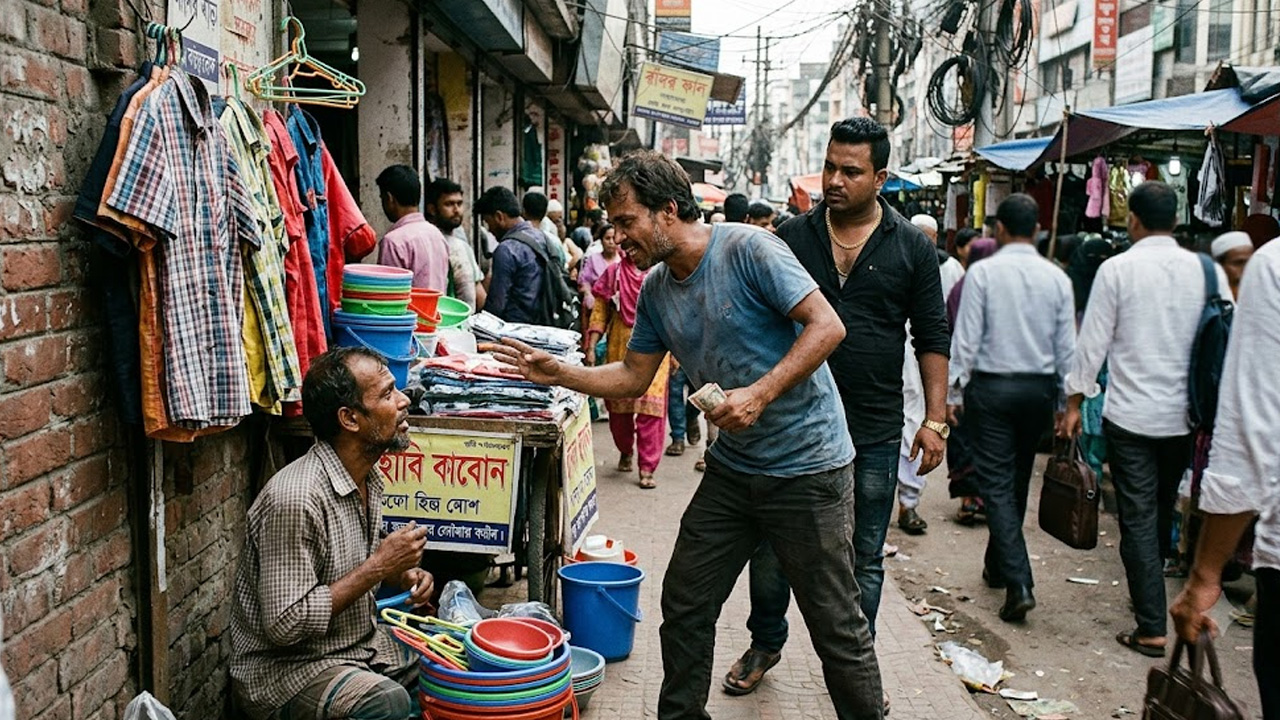ঢাকায় ১২০০ চাঁদাবাজ, ৪৫ এলাকায় ভাগাভাগি