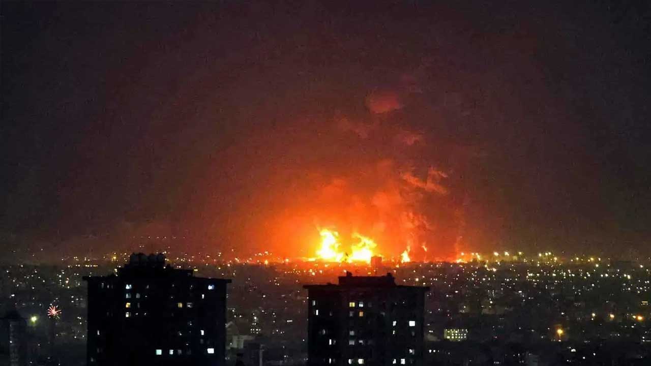 ইরানে আবারও ক্ষেপণাস্ত্র হামলা
