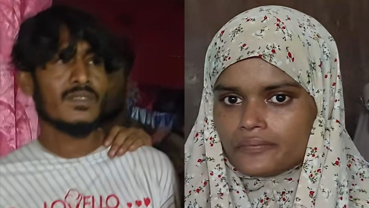 আটক দম্পতি। ছবি কোলাজ: এশিয়া পোস্ট