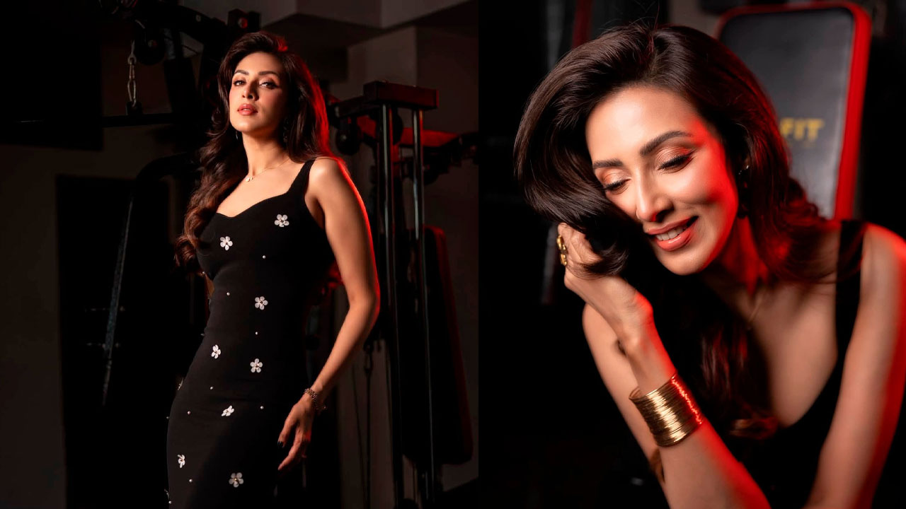 জিম সেটেই গ্ল্যামারাস ফটোশুটে বিদ্যা সিনহা মীম
