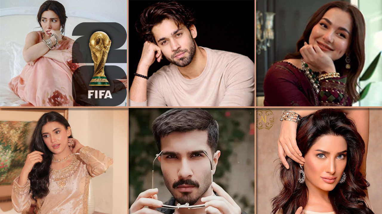 Which teams do Pakistani stars support in World Cup