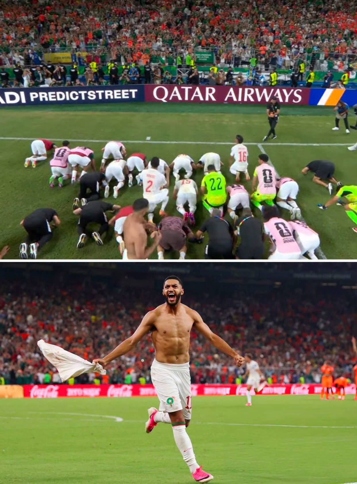 Bono's heroics send Netherlands crashing
out as Morocco reach World Cup last 16