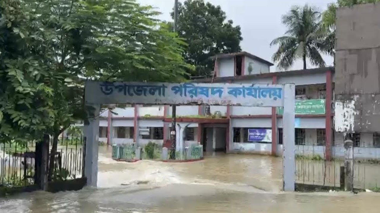 রাঙামাটিতে টানা বর্ষণে নিম্নাঞ্চল প্লাবিত